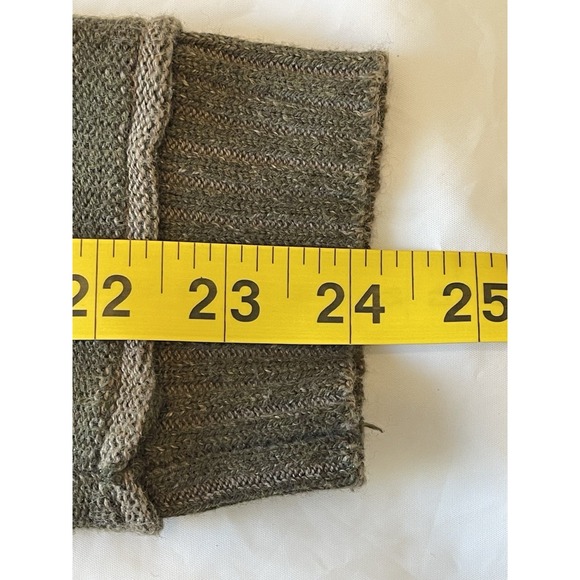 Johnston &Murphy V-Neck Contrast Stitch Casual Minimalist Wool Blend Size L Y2K - Picture 5 of 8